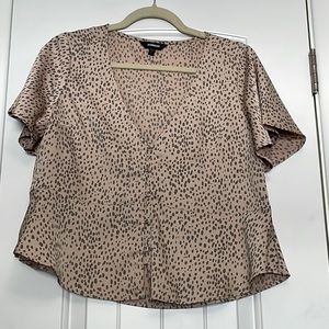 Cropped blouse